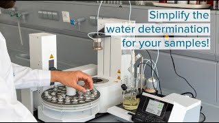 Simplify the water determination for your samples [upl. by Dew]