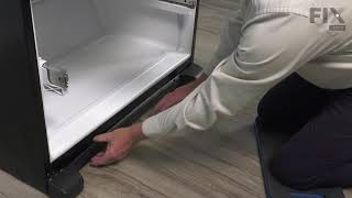 Whirlpool Refrigerator Repair  How to Replace the Kickplate [upl. by Saidel]