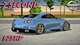 NISSAN GTR R35 GEARBOX SETTING 925HP  CAR PARKING MULTIPLAYER [upl. by Nyliak]