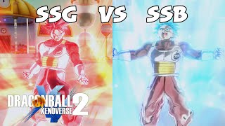 SSG vs SSB Skill Test  Dragon Ball Xenoverse 2  DLC 13 [upl. by Eleda30]