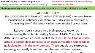 Criminal psychology Eysencks personality theory [upl. by Swihart]