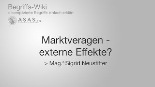 Was versteht man unter den externen Effekten bei Marktversagen [upl. by Laekim733]