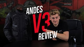 Alpinestars Andes V3 Drystar Jacket Review  New amp Improved [upl. by Eirrahs]