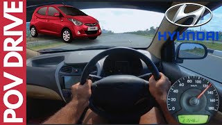 Hyundai Eon POV Test Drive  Topspeed  Acceleration  Petrol  BUI14 [upl. by Nylaf]