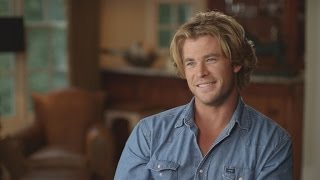 Chris Hemsworth is Mega Hot Behind the Scenes of Vacation [upl. by Yrennalf761]