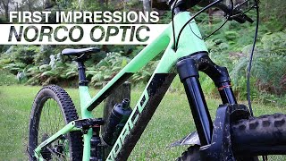 New Bike  Norco Optic c2 2020  First impressions of Pinkbikes bike of the year [upl. by Eimarej]