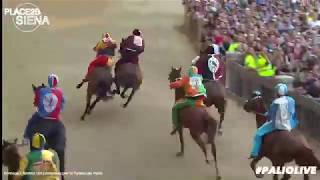 Palio di Siena 2 Luglio 2019  Terza Prova 30062019 [upl. by Abehshtab238]