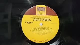 Stevie Wonder Innervisions Vinyl Record Album 1973 side 2 [upl. by Harwilll]