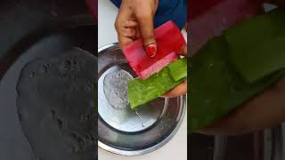 Aloe vera gel face pack  apply one hour one week  aloe vera gel for clear glowing skin [upl. by Laing]