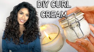 DIY Aloe Vera Shea Butter Flaxseed Curl Cream  NATURAL DIY  ARIBA PERVAIZ [upl. by Leumek138]