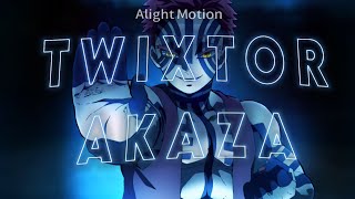 akaza twixtor 4k [upl. by Costin669]