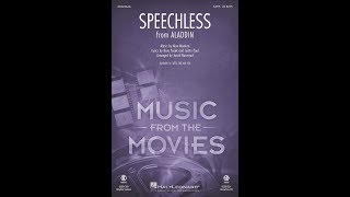 Speechless from Aladdin 2019 SATB Choir  Arranged by Jacob Narverud [upl. by Nilam]