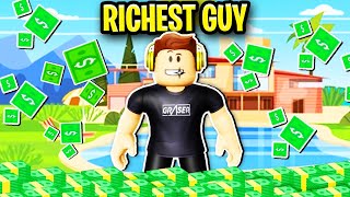 Richest Guy On Earth In Roblox Brookhaven 🤑💰 [upl. by Philipson340]