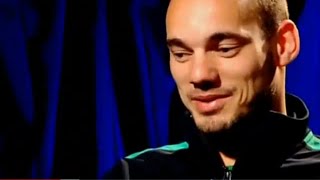 Sneijder Interview Inter Milan [upl. by Crist]