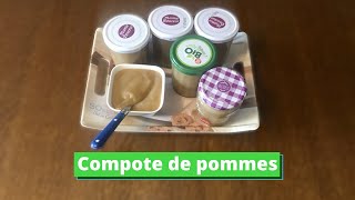 UNE DÉLICIEUSE COMPOTE DE POMMES FAÎTES MAISON [upl. by Hakim481]