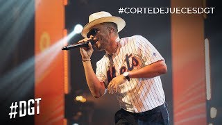 Grullón el líder le canta a las chapiadoras  Dominicana´s Got Talent 2019 [upl. by Rogovy]