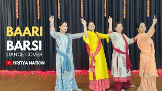 Baari Barsi  Dance Cover  Ranveer Singh  Anushka Sharma  Wedding Dance  Ladies Group Dance [upl. by Noiz677]