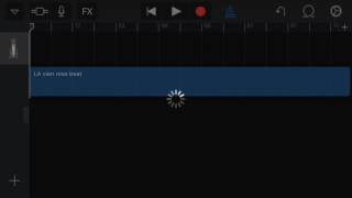 How to Import Audio Track in Garageband  Iphone Tutorial [upl. by Eedissac845]