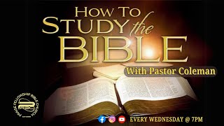 PFBC Bible Study Live [upl. by Tterrab540]