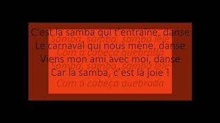 Samba lélé vidéo avec paroles [upl. by Eveleen]