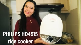 PHILIPS HD4515 rice cooker review [upl. by Barthol]