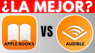 Apple Books vs Audible ¿Qué aplicación de Lectura ES MEJOR para Audiolibros [upl. by Franciscka]