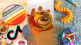 Trading Fidget Toys Tiktok Compilation 1  Favourite Fidget Toys  Popular 2021 [upl. by Neoma130]