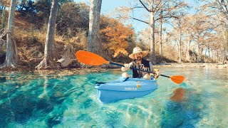 Kayak Camping Texas  2 Days at Peak Conditions [upl. by Nylkcaj]