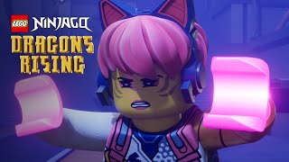 NINJAGO Dragons Rising  Sora uses her powers [upl. by Pitzer]