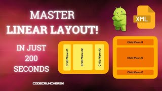 LinearLayout in XML for Android Beginners [upl. by Snider]