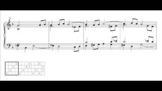 Bach  Contrapunctus 14  reconstruction  part 1 [upl. by Anelhtac230]