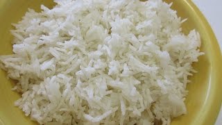 BASMATI RICE  How to make Perfect BASMATI RICE Instructions [upl. by Benilda]