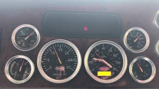 Peterbilt 387 gauges problem [upl. by Adnav]