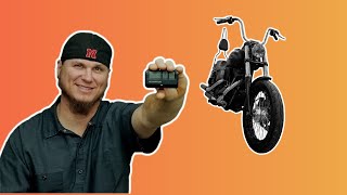 DIY motorcycle garage door opener Install and wiring [upl. by Salim]