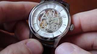 Oris Artelier Skeleton Review [upl. by Ettennan]