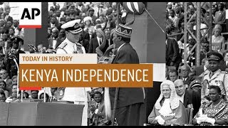 Kenya Independence  1963  Today In History  12 Dec 18 [upl. by Dix]