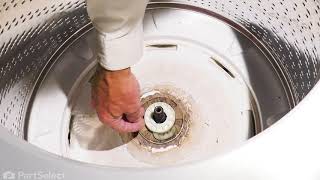 Whirlpool Washer Repair  How to Replace the Washplate [upl. by Nels663]