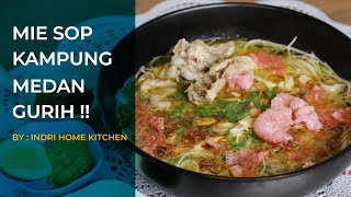 NONTON 3 MENIT LANGSUNG BISA MASAK   RESEP MIE SOP KAMPUNG MEDAN TANPA MSG [upl. by Ltsyrk]