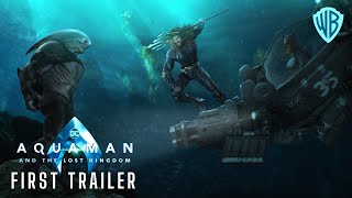 AQUAMAN 2 The Lost Kingdom – First Trailer 2023 Jason Momoa Movie  Warner Bros [upl. by Attah]