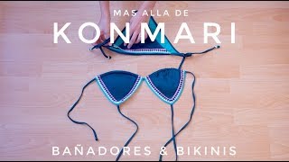 Cómo doblar Bañadores amp Bikinis  más allá del Método KonMari [upl. by Amles497]