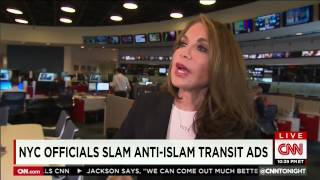 Video CAIR NY Officials Slam Pamela Geller’s AntiIslam Hate Ads CNN [upl. by Nnaer]