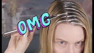 DIY Highlights Using WHAT  No Foil Root Touch Up  skip2mylou [upl. by Alton]