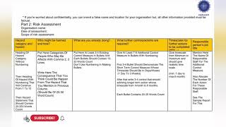 NEBOSH IG2 Report writing and guidelines [upl. by Neeruam652]