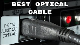 Best Optical Cable for Digital Audio Connection  Top Choice [upl. by Enidan]