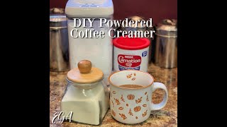 Homemade Powdered Coffee Creamer [upl. by Yenobe]