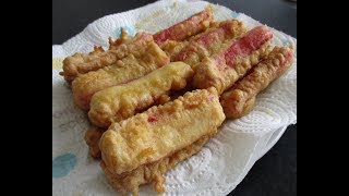 Wannabecook  Fried Crab Sticks [upl. by Aerda]