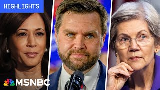 Countdown to the 2024 election Day 65  MSNBC Highlights [upl. by Fronniah]