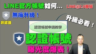 LINE官方帳號認證帳號申請教學｜2020版無痛申請方式 一看就會申請必看！ [upl. by Shulamith474]