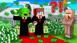 How Mikey and JJ Became BILLIONAIRE in Minecraft   Maizen [upl. by Yllak]