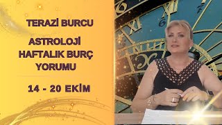 TERAZİ Burcu 14 20 EKİM Haftalık Burç Yorumları astroloji burçlar [upl. by Geldens]